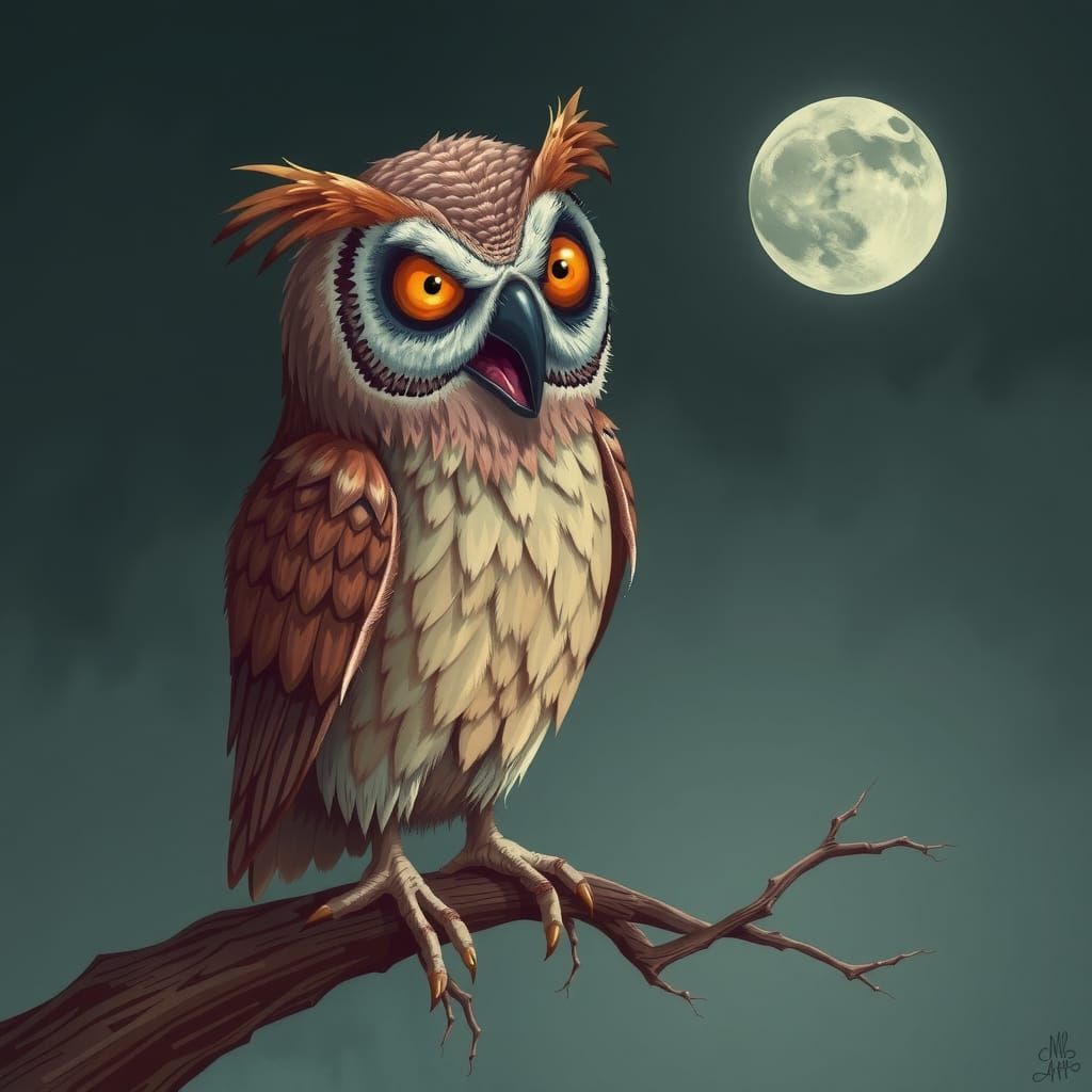 The Zombie Owl is Working