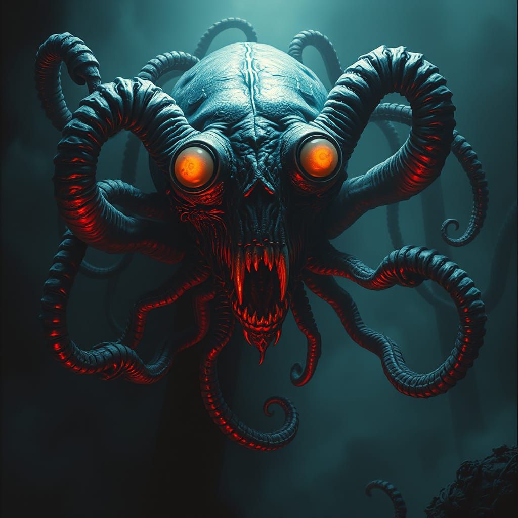 Eldritch Horror Emerging from Darkness