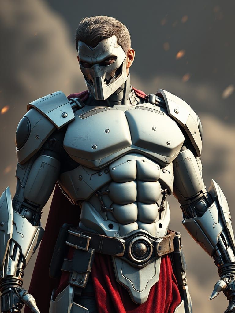 Cyborg Warrior in Imperial Armor