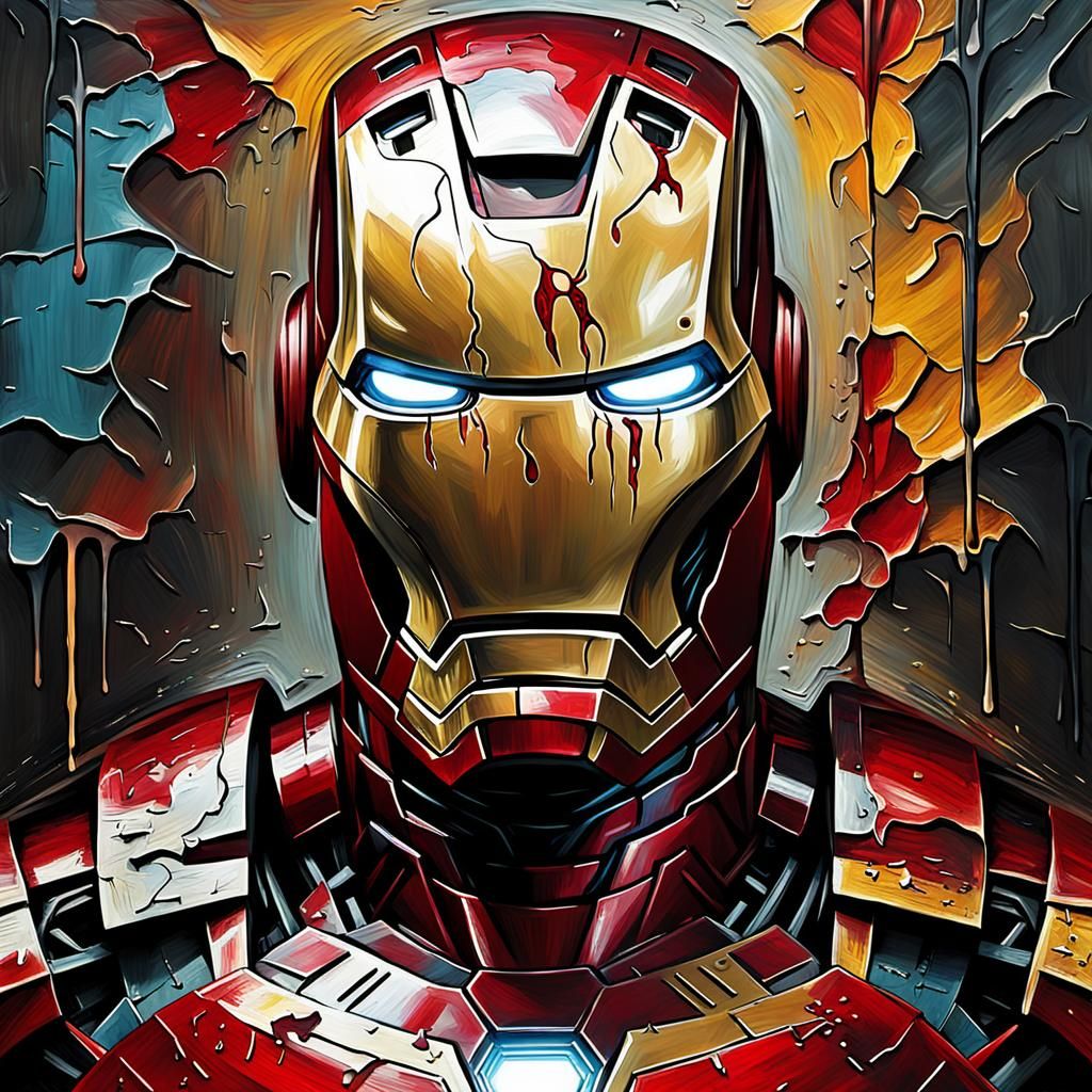 Grotesque Iron Man: An Impressionist Cannibal