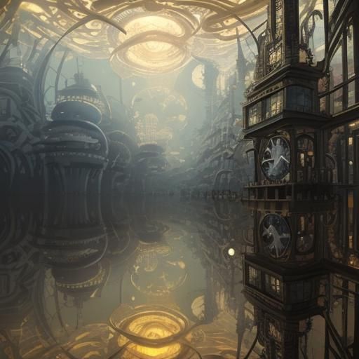 Surreal Jerry Seinfeld in Monk's Café