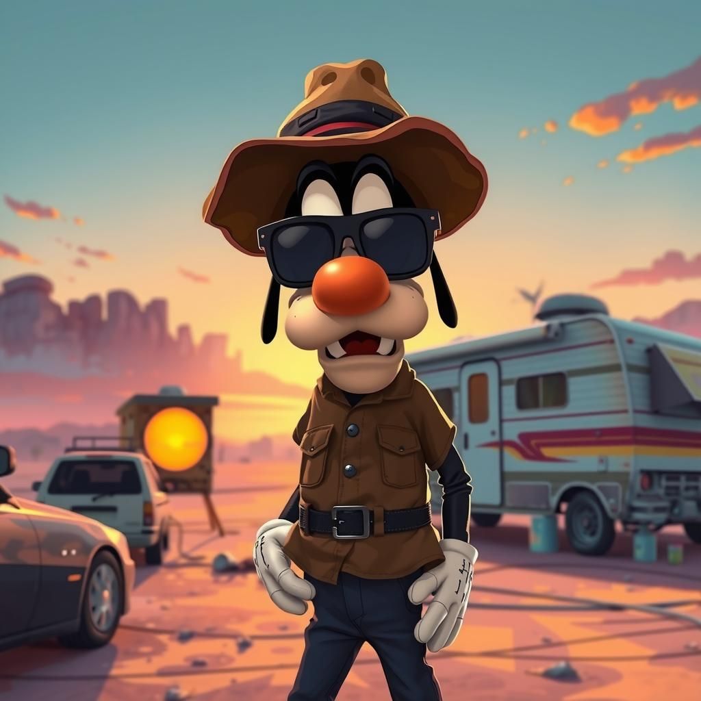 Goofy Cooks Meth: A Disney Breaking Bad Parody