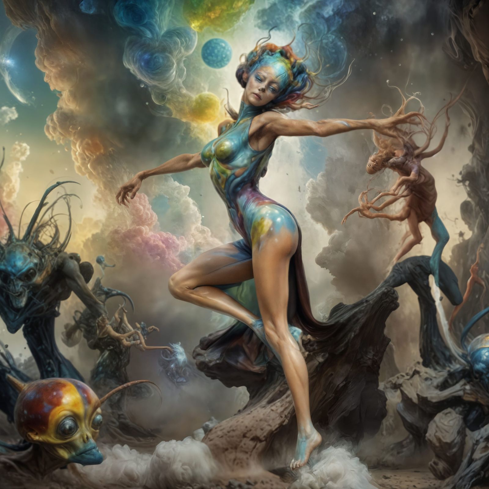 working on the details