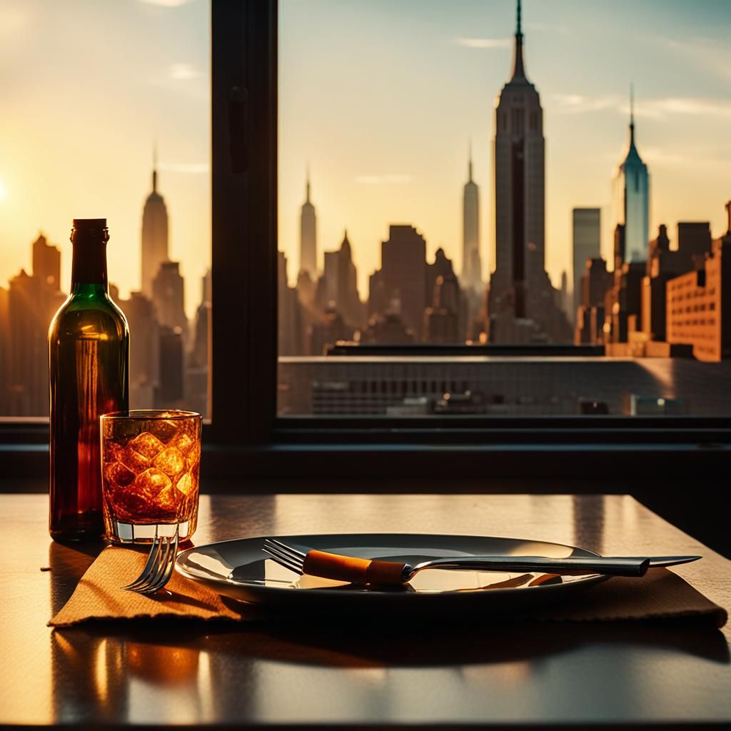 Still Life in New York City: Warm Light and Urban Vibrance