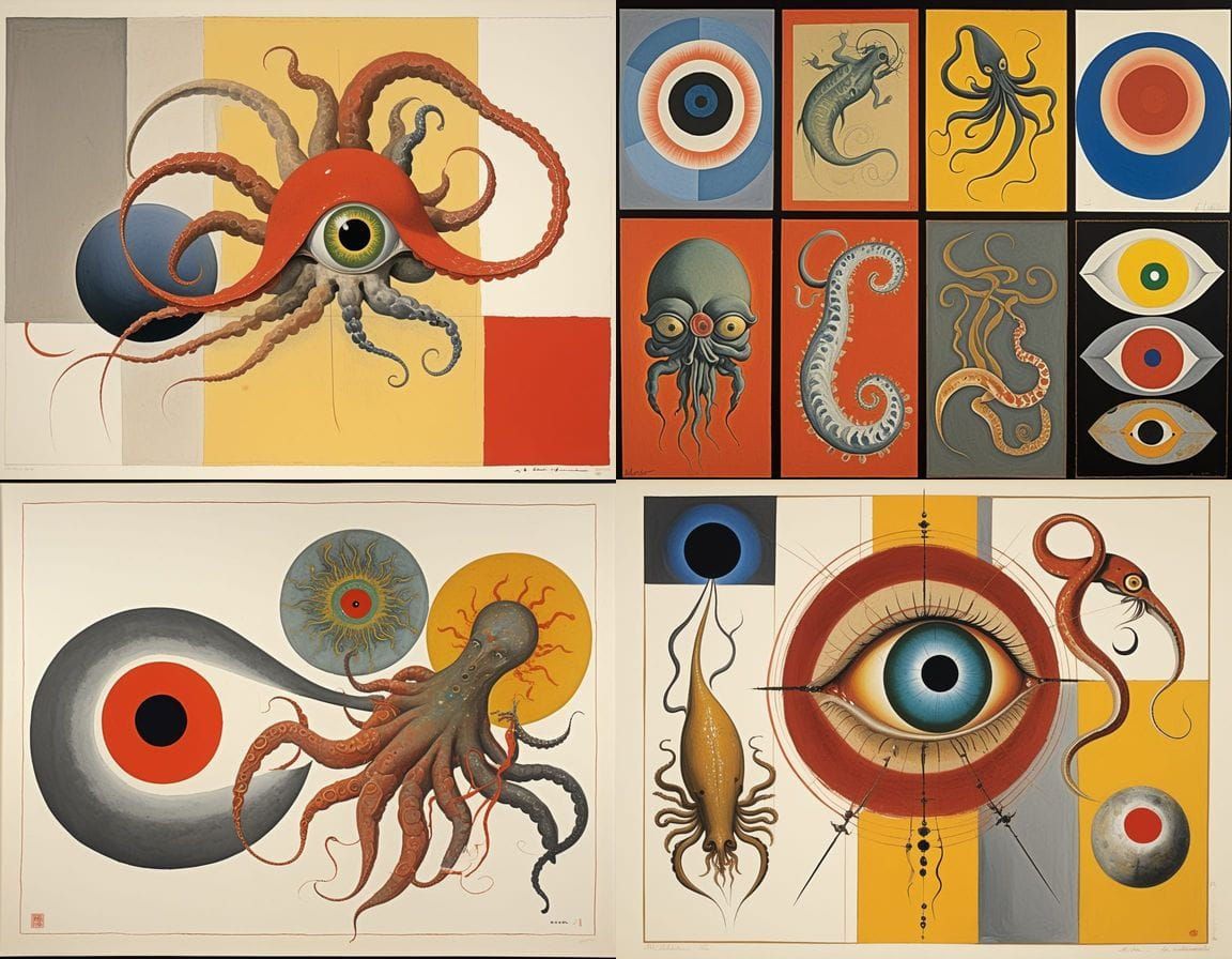 Surreal Japanese Horror with Mutant Creatures