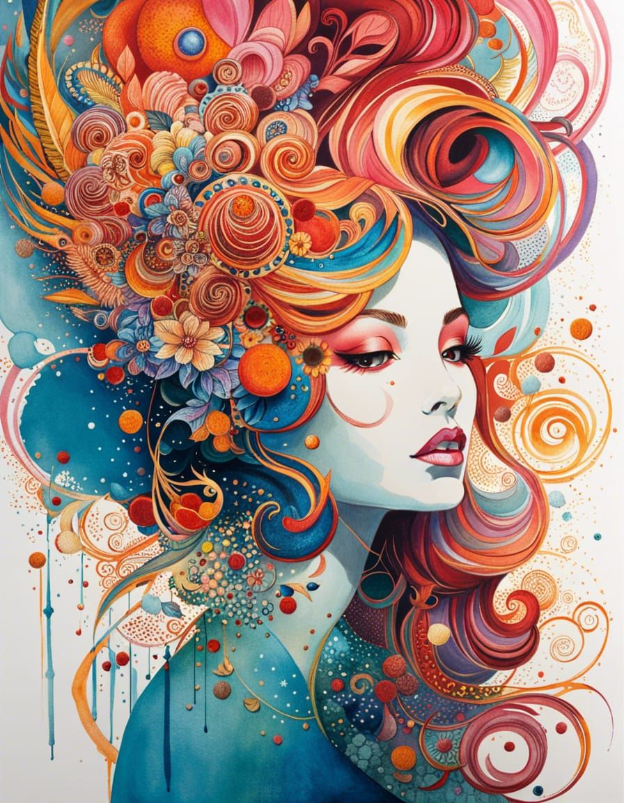 Extravagant Pastry Baker Made of Cakes and Stardust