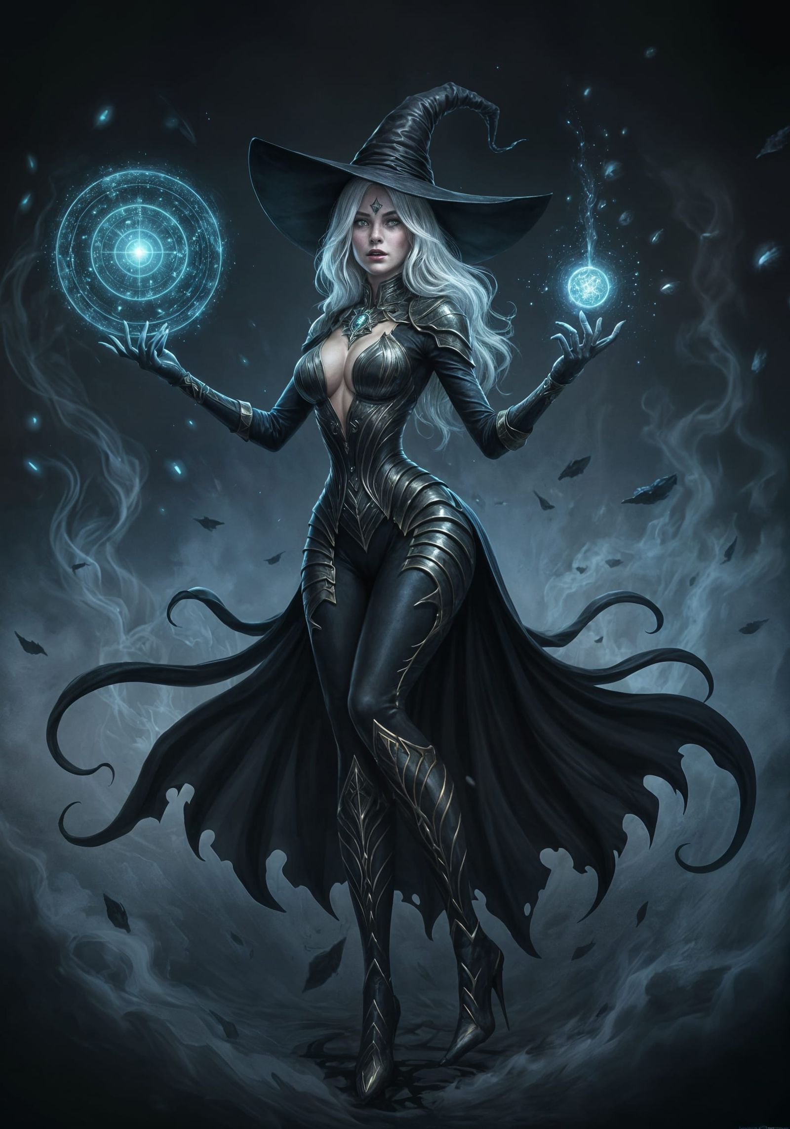 Wicked Witch Spellcasting Magical Orb