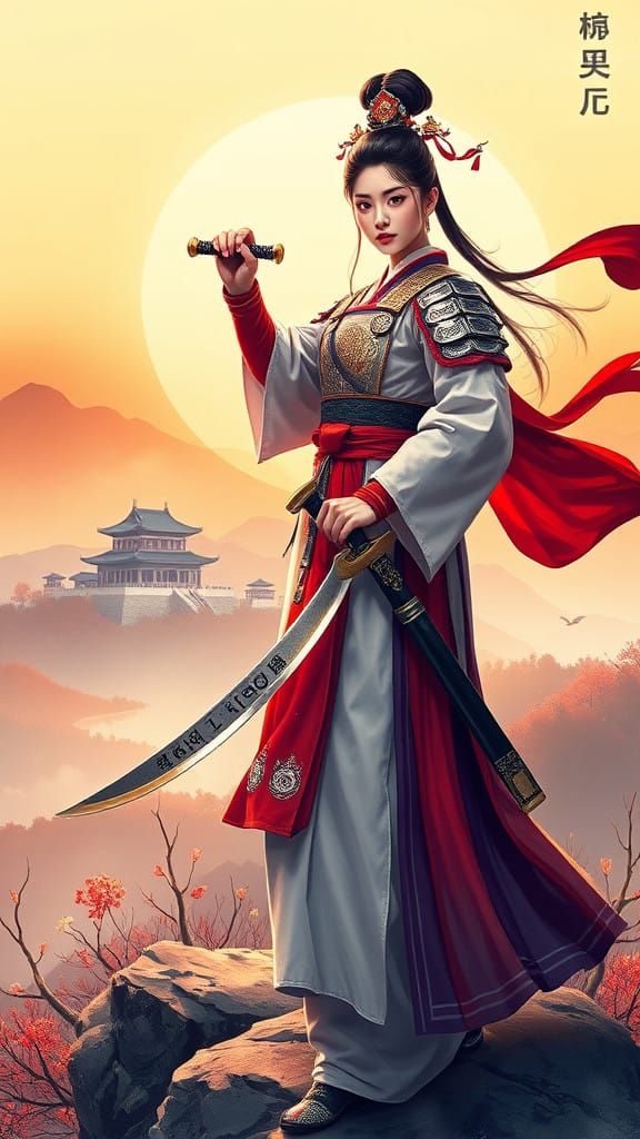 Korean Warrior Princess Defends Homeland Against Invaders in...