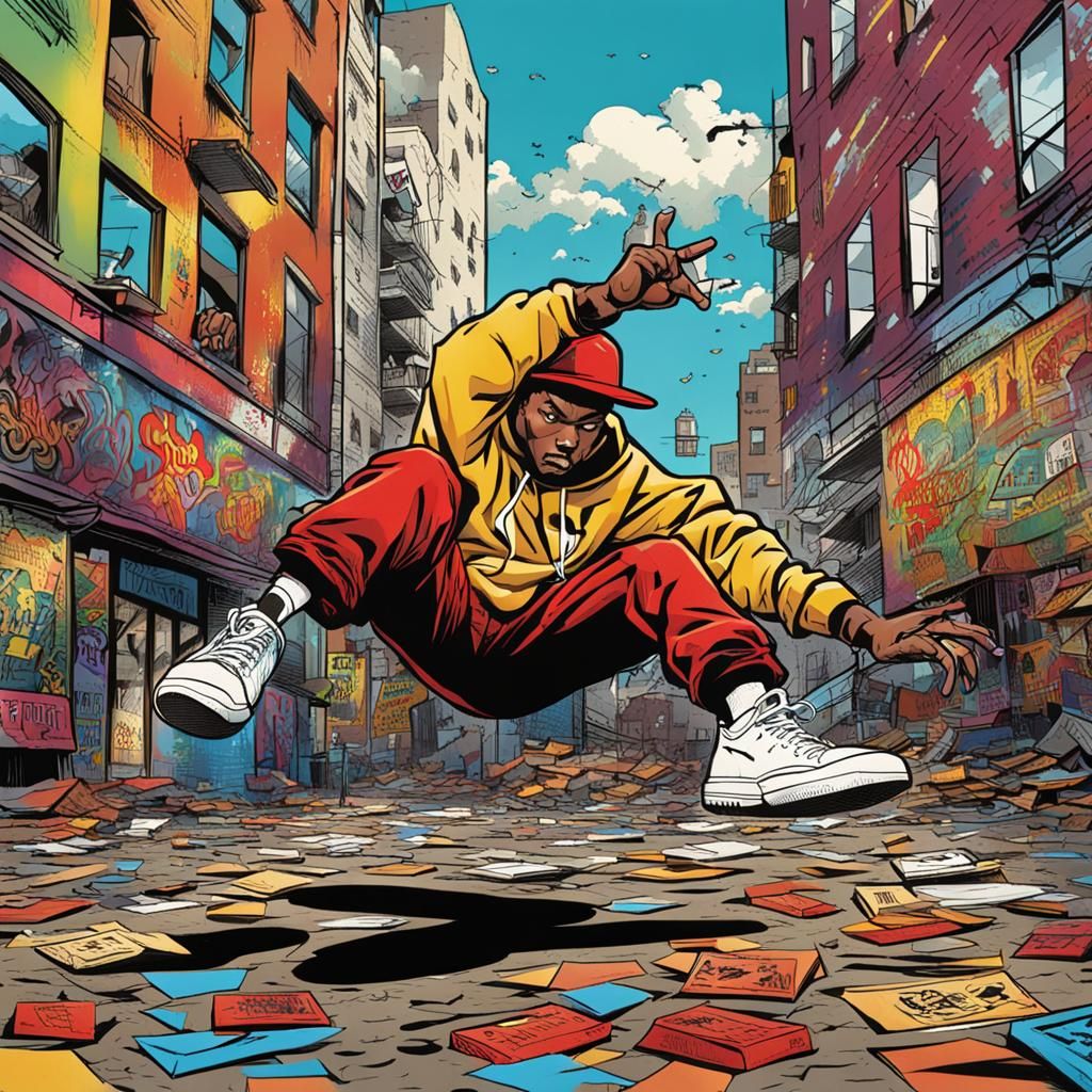 Hip-Hop Dreams: Graffiti and Breakdancing Art