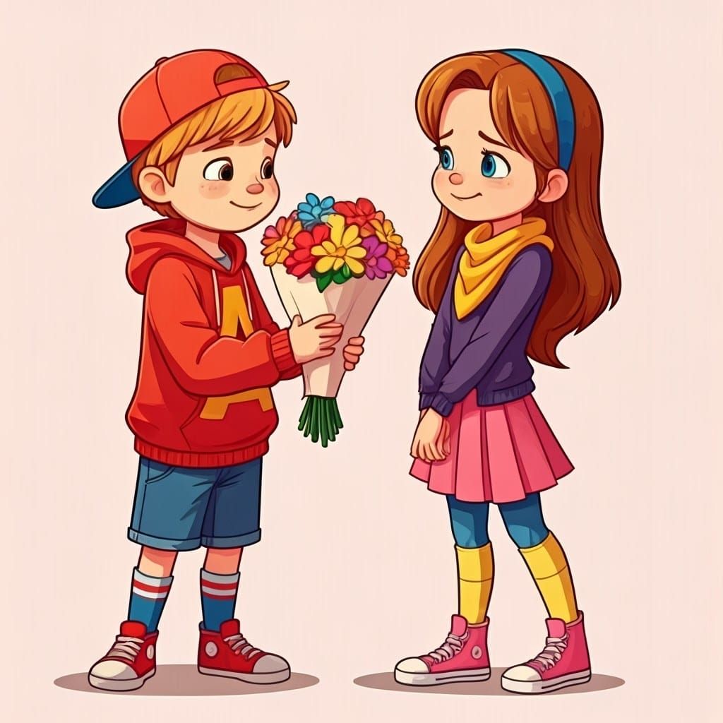 Alvin Apologizes to Brittany With Flowers