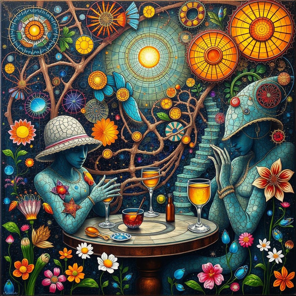 Psychedelic Utopia: Hieronymus Bosch and Ernst Haeckel Inspi...