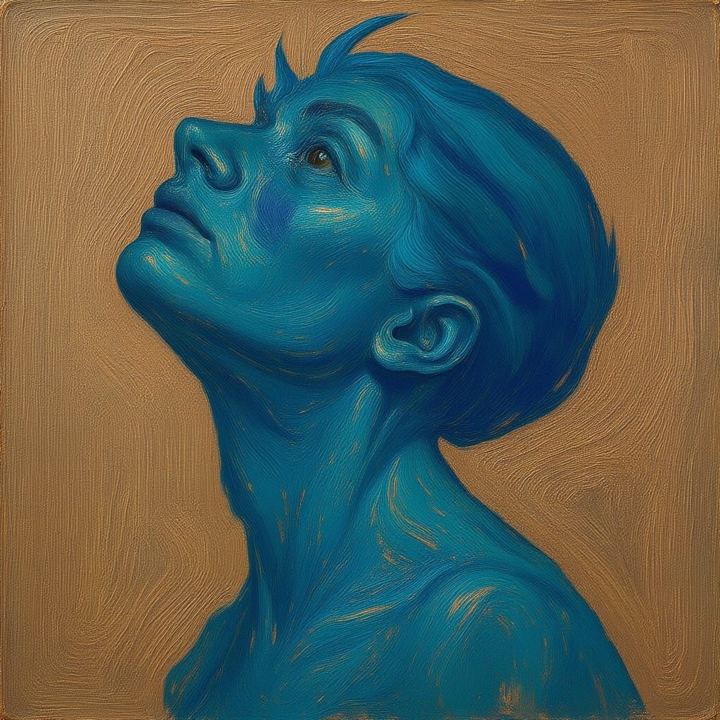 Textured canvas bare image