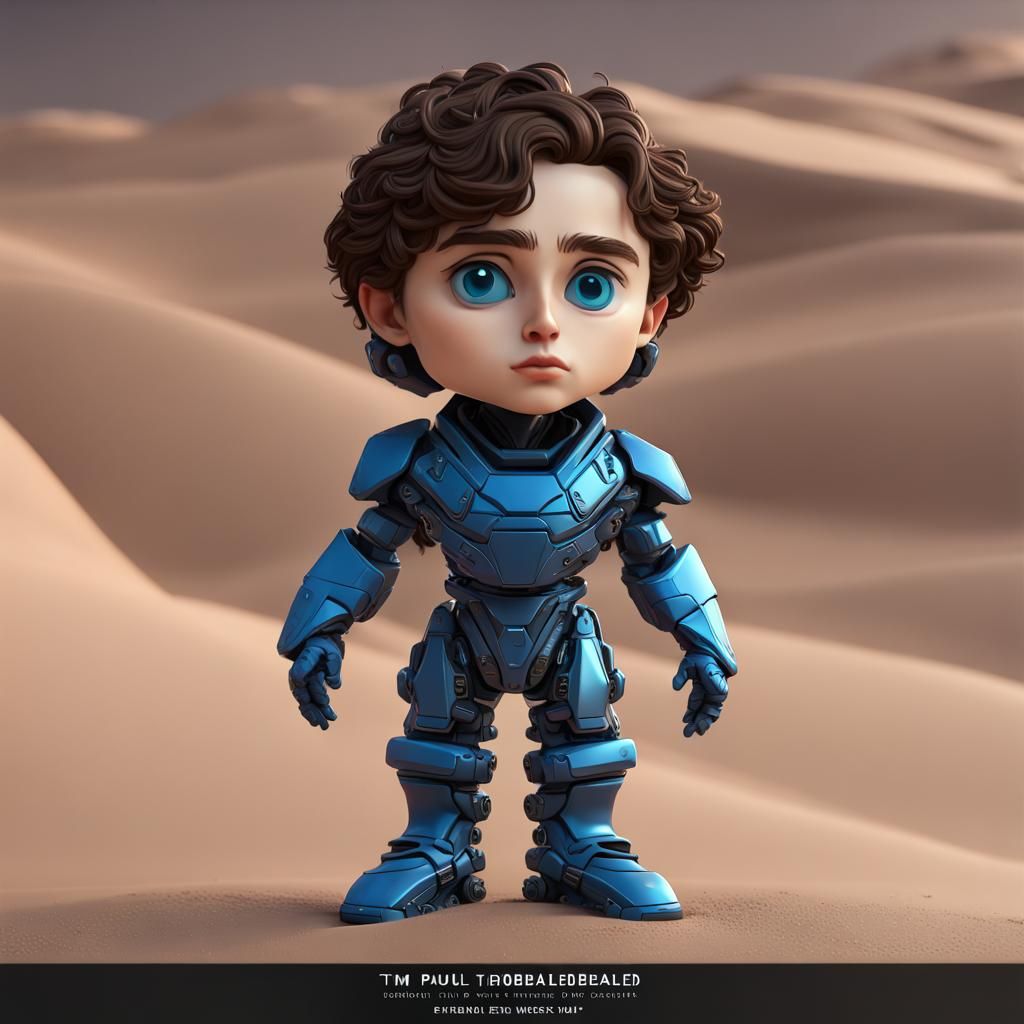 Bobblehead Paul Atreides from Dune 240109C