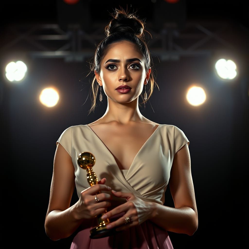 Woman's Fearful Triumph: Fine Art Portrait Photography