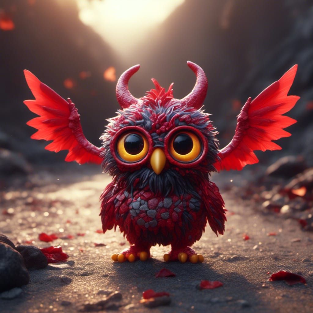 Mystical Diablo Furby Design