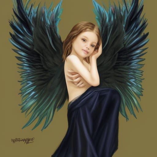 Ethereal Angel: A Vision of Divine Serenity