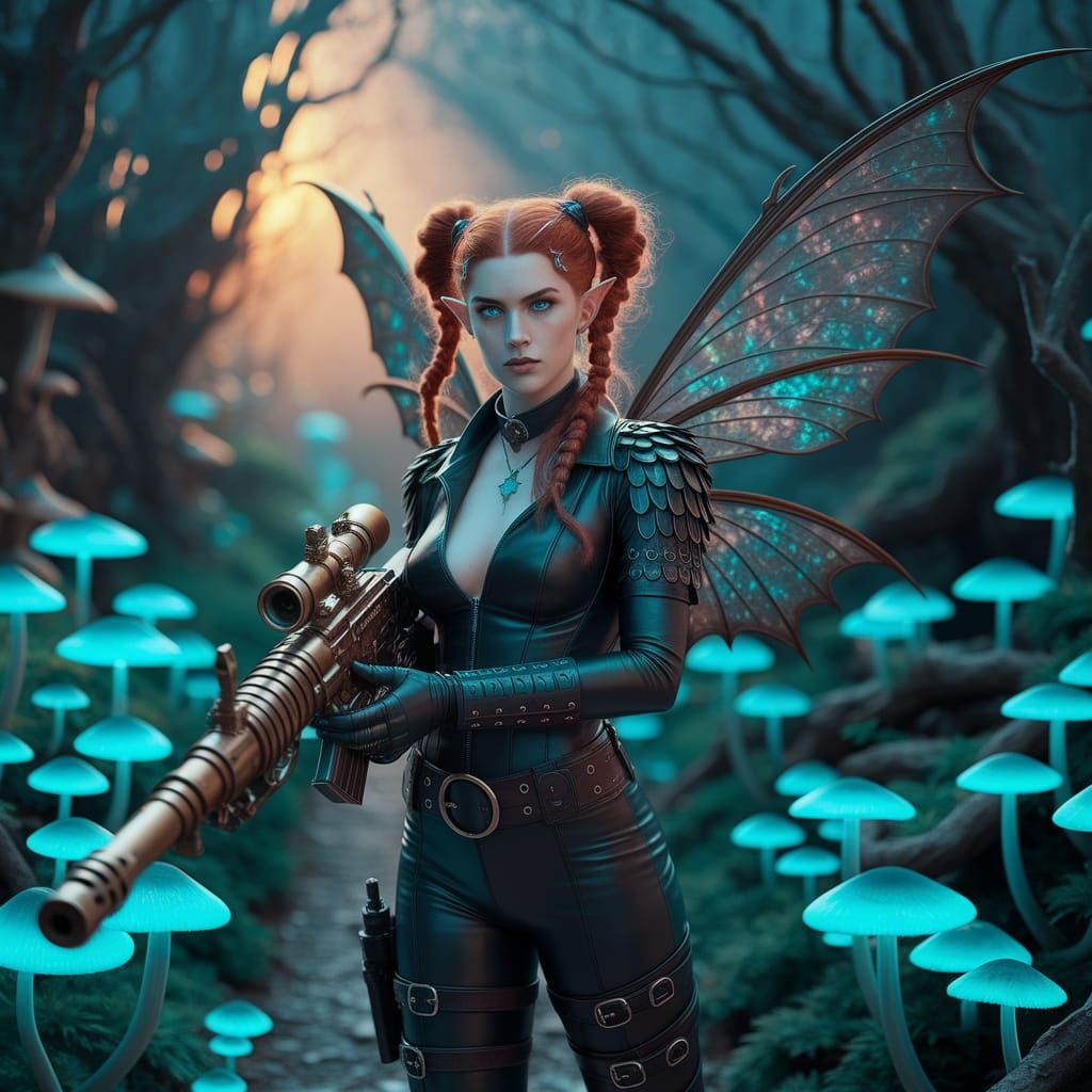 Maya with heavy artillery