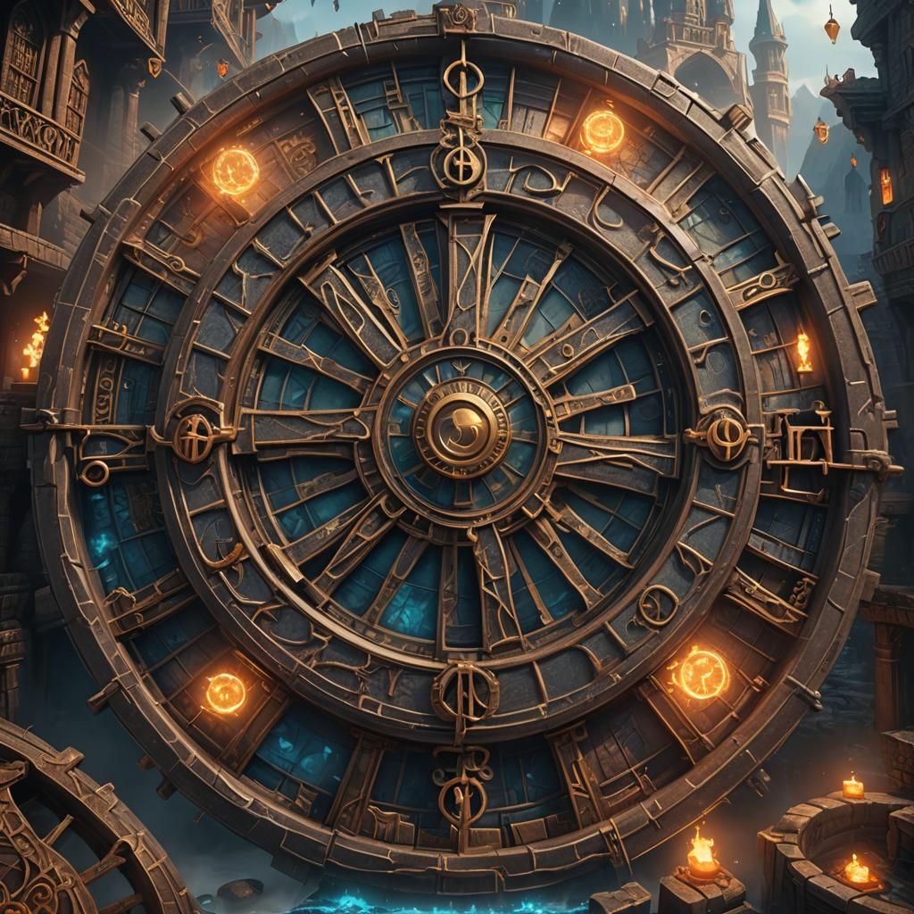 Ghost Key in Wheels of Time: Fantasy Concept Art