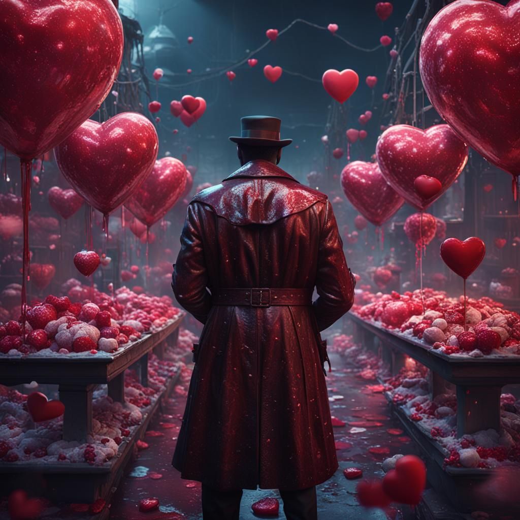 Candyman's Fantastical Valentine's Day Art