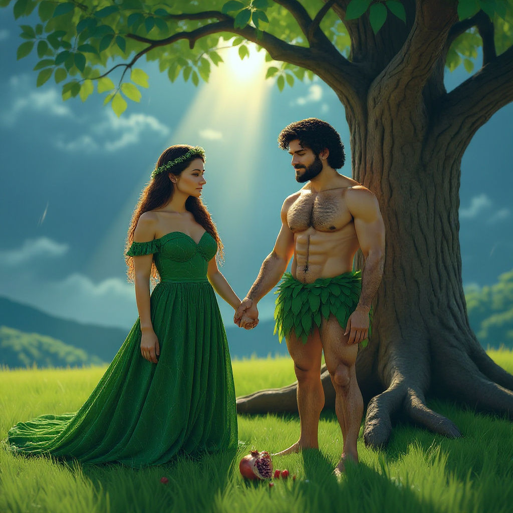 Adam and Eve-God Sees All