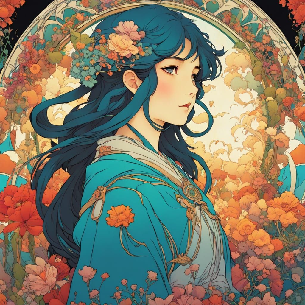 Whispers of Innocence in Vibrant Hues