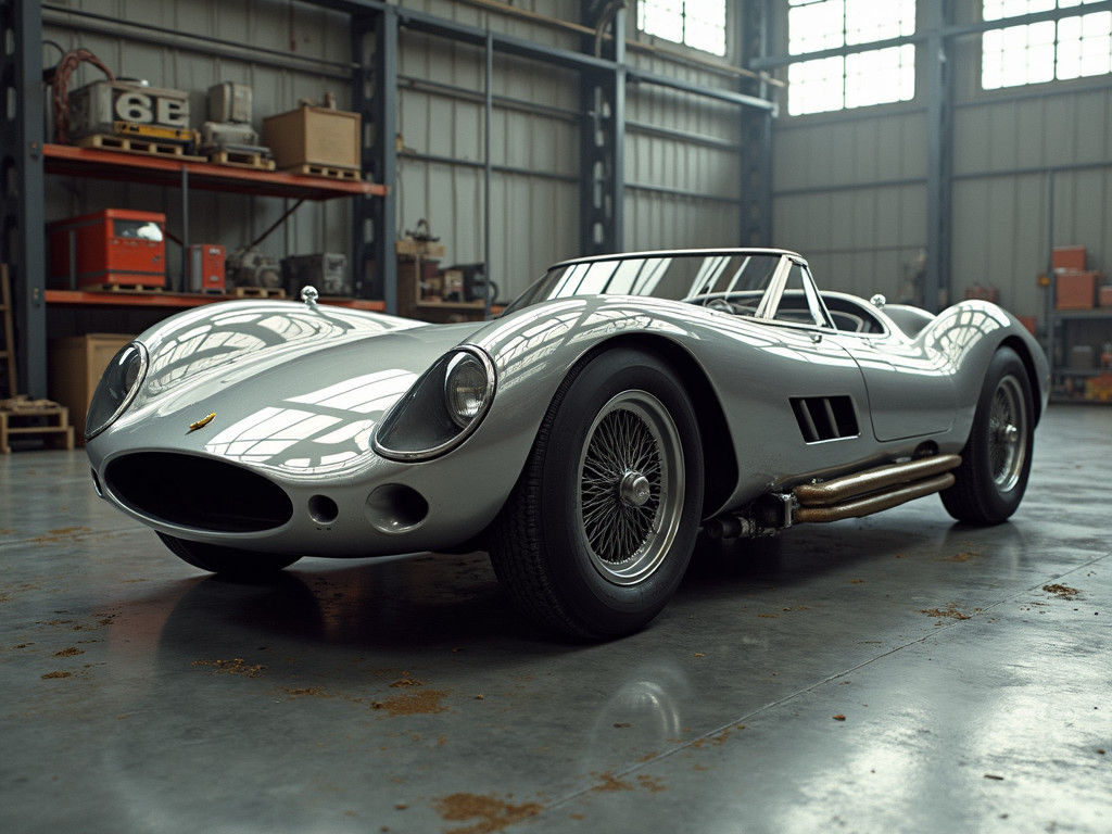 Maserati Tipo 61 'Birdcage' Engine Work in 3D