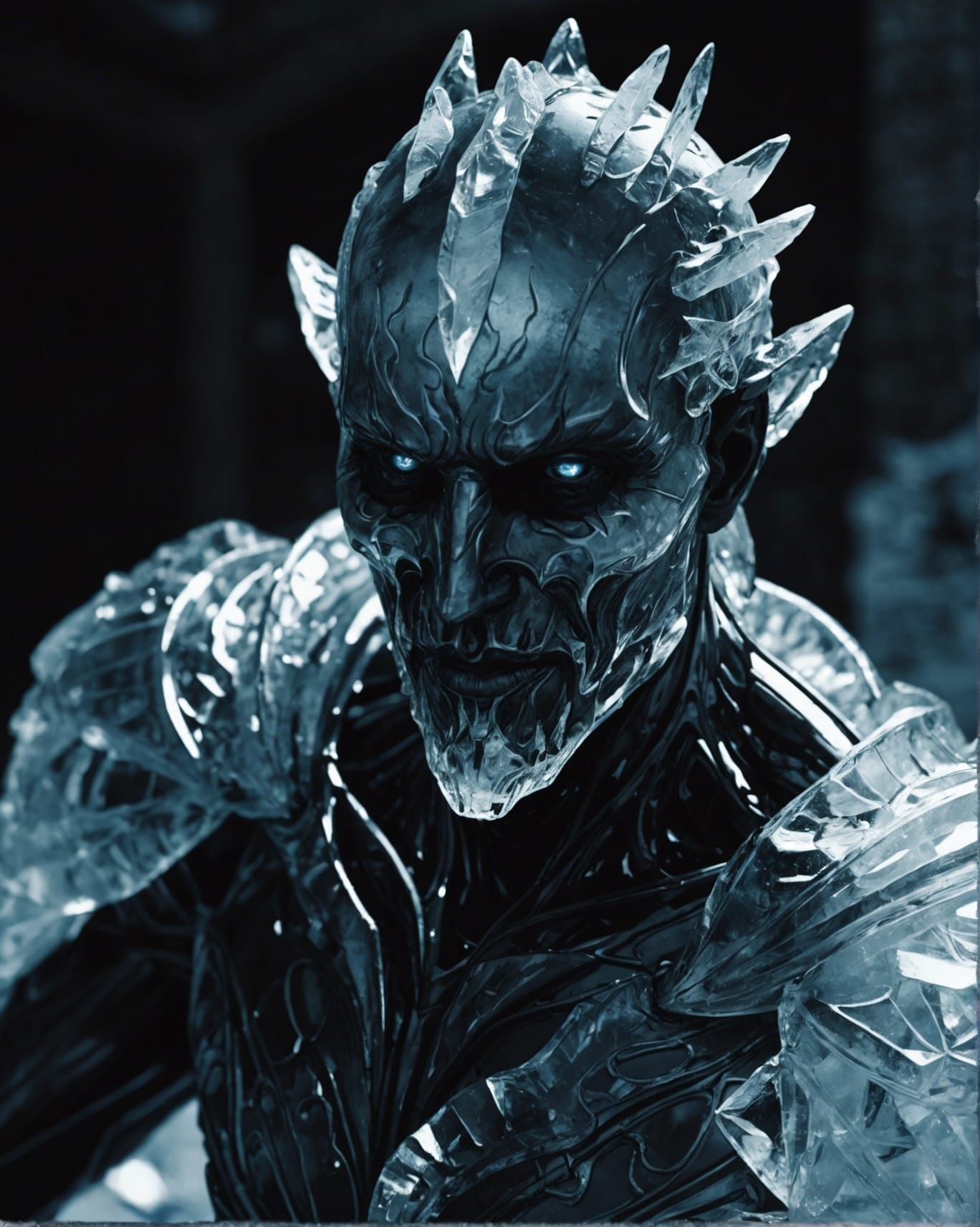 Ethereal Ice Soul Shadow Being