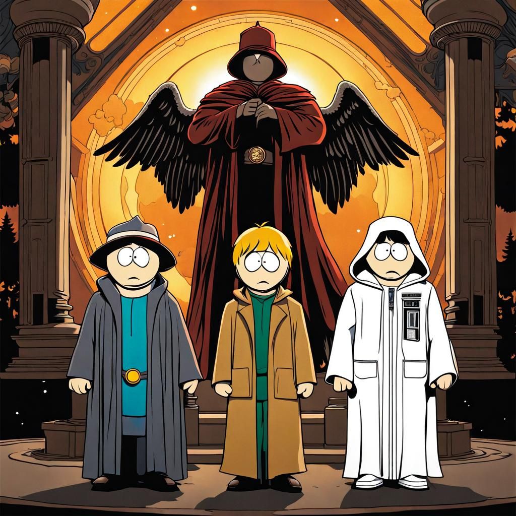 Don't Blink, It's The Weeping South Park Angels! Mkay?