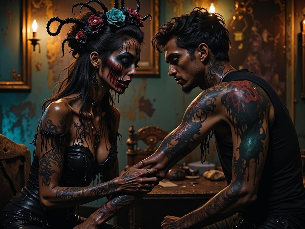 Voodoo Queen Inks Tattoo Studio with Mystical Spells