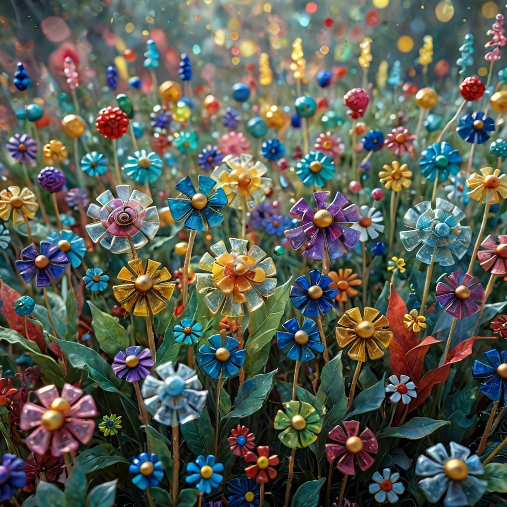 <Subject> in the style of Paul Klee and Marc Chagall