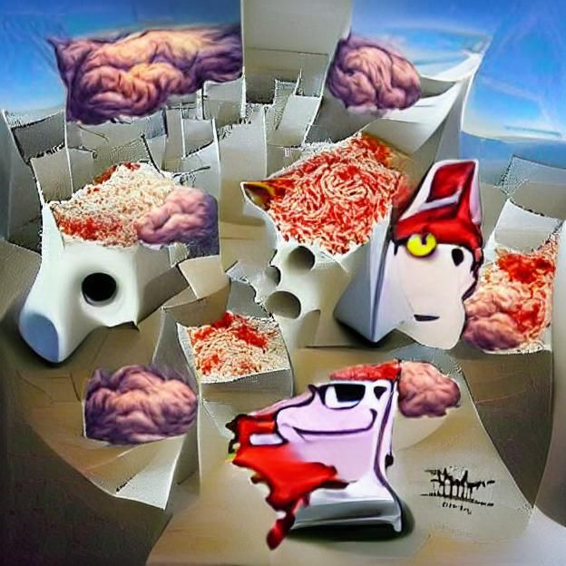 Abstract Depiction of an Evil Mind