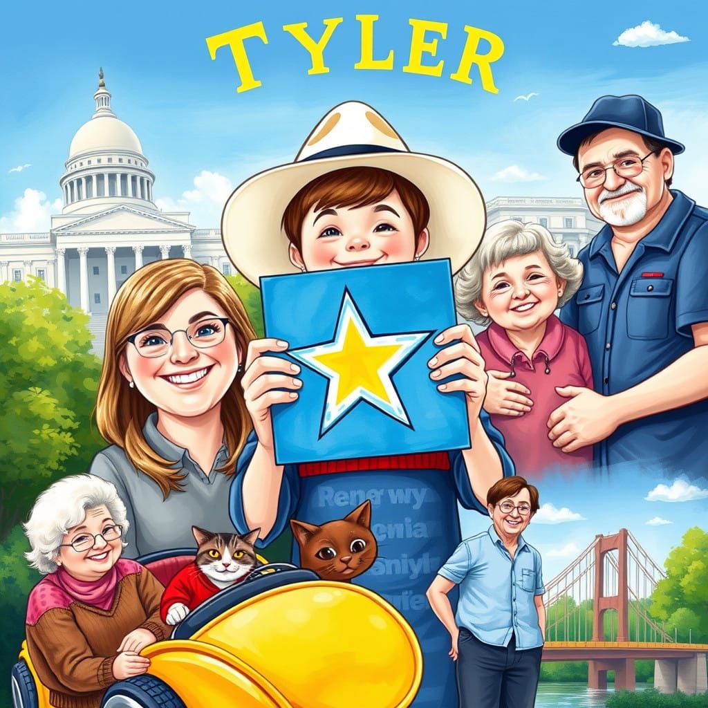 Warm Family Moments with Tyler in Vibrant Colors