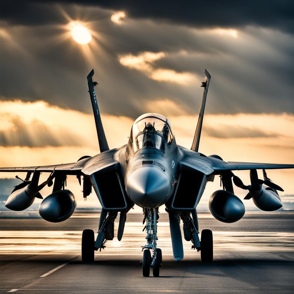 Hyperrealistic Top Gun Inspired Cinematic Shot