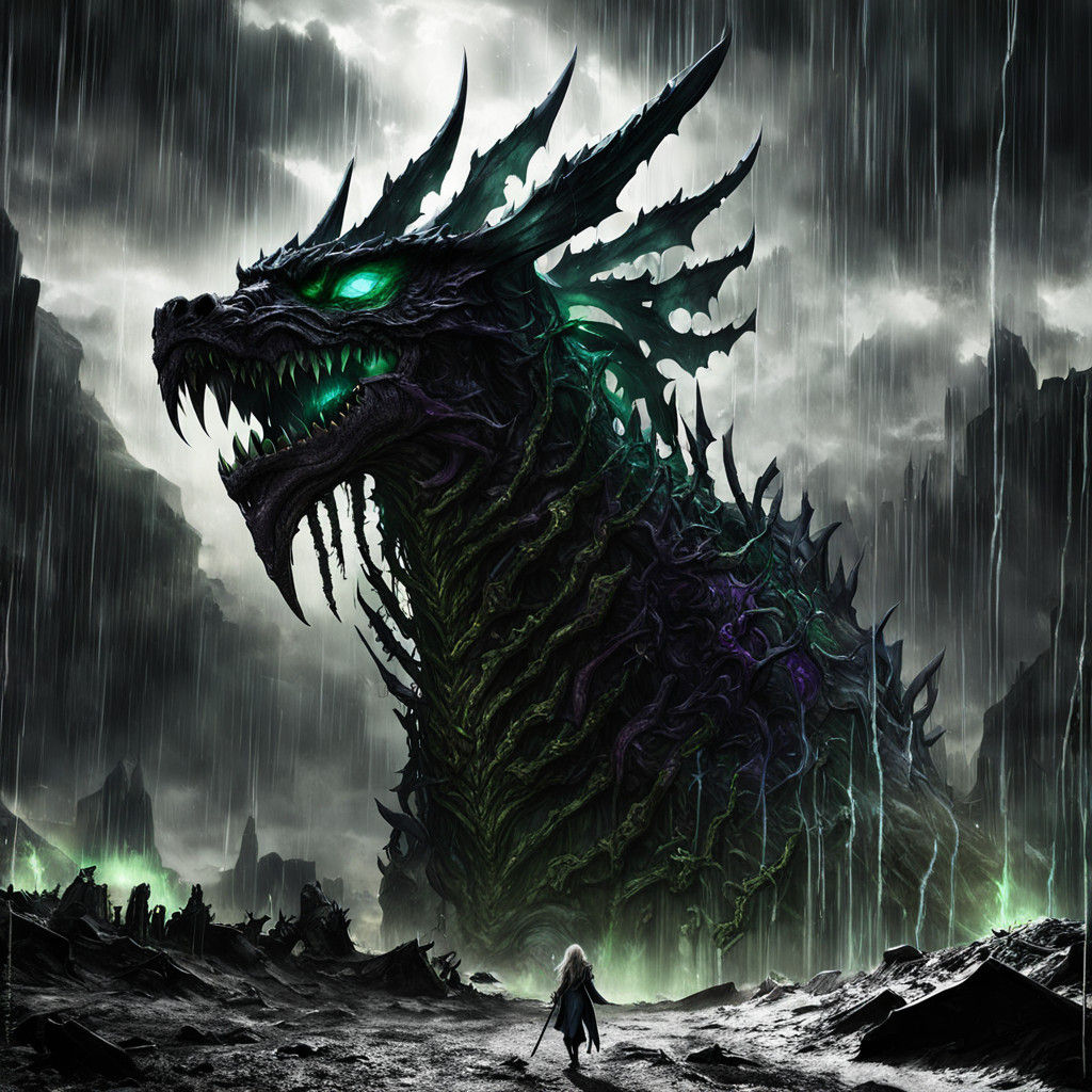 Sylvanas Windrunner Conquers the Stormy Skies