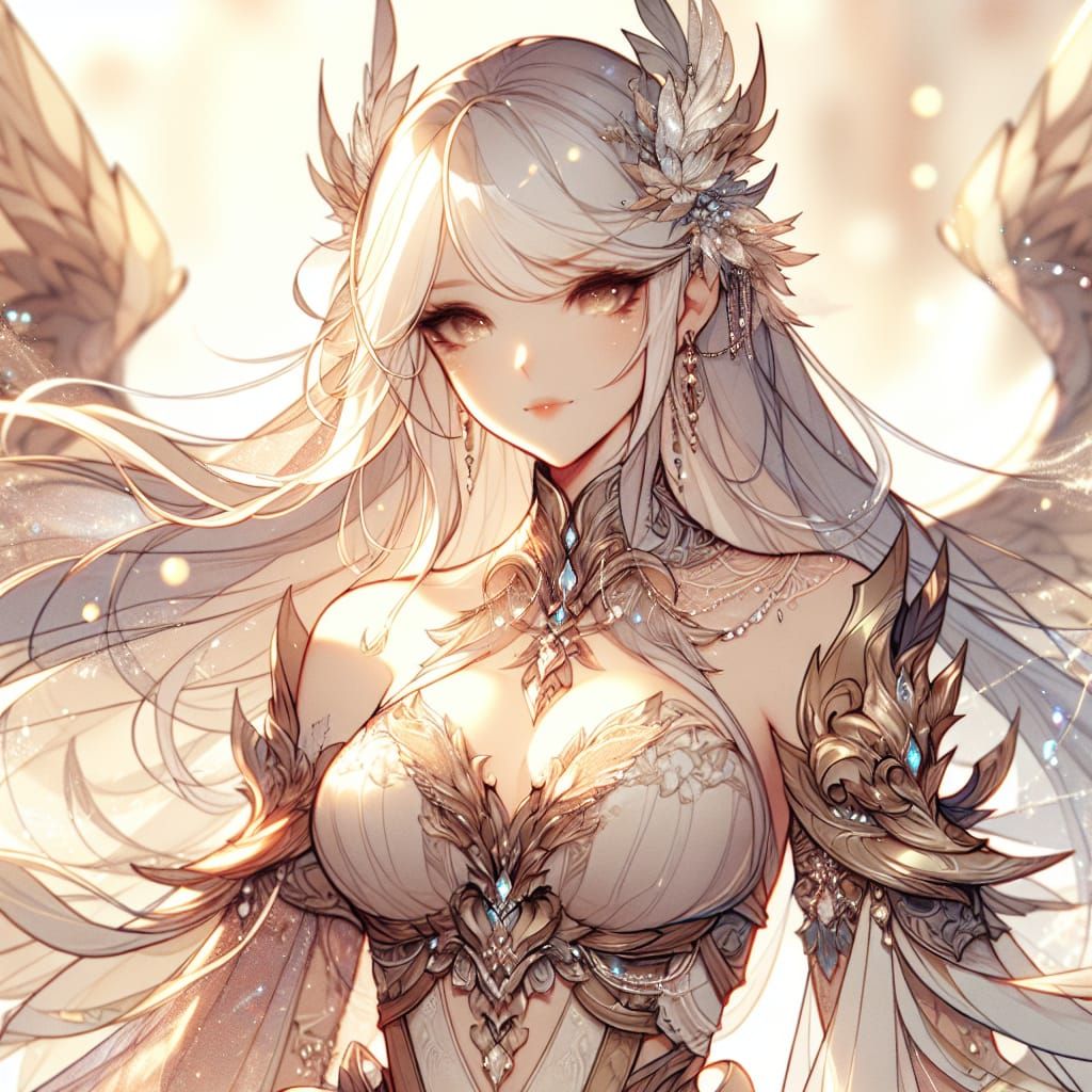 Radiant Angel in Dragon Wing Armor