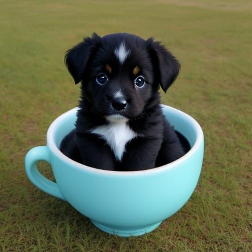 Adorable Puppy Portrait