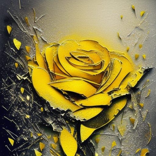 The yellow rose has a special symbolism, and primarily signifies wealth, luxury and abundance.