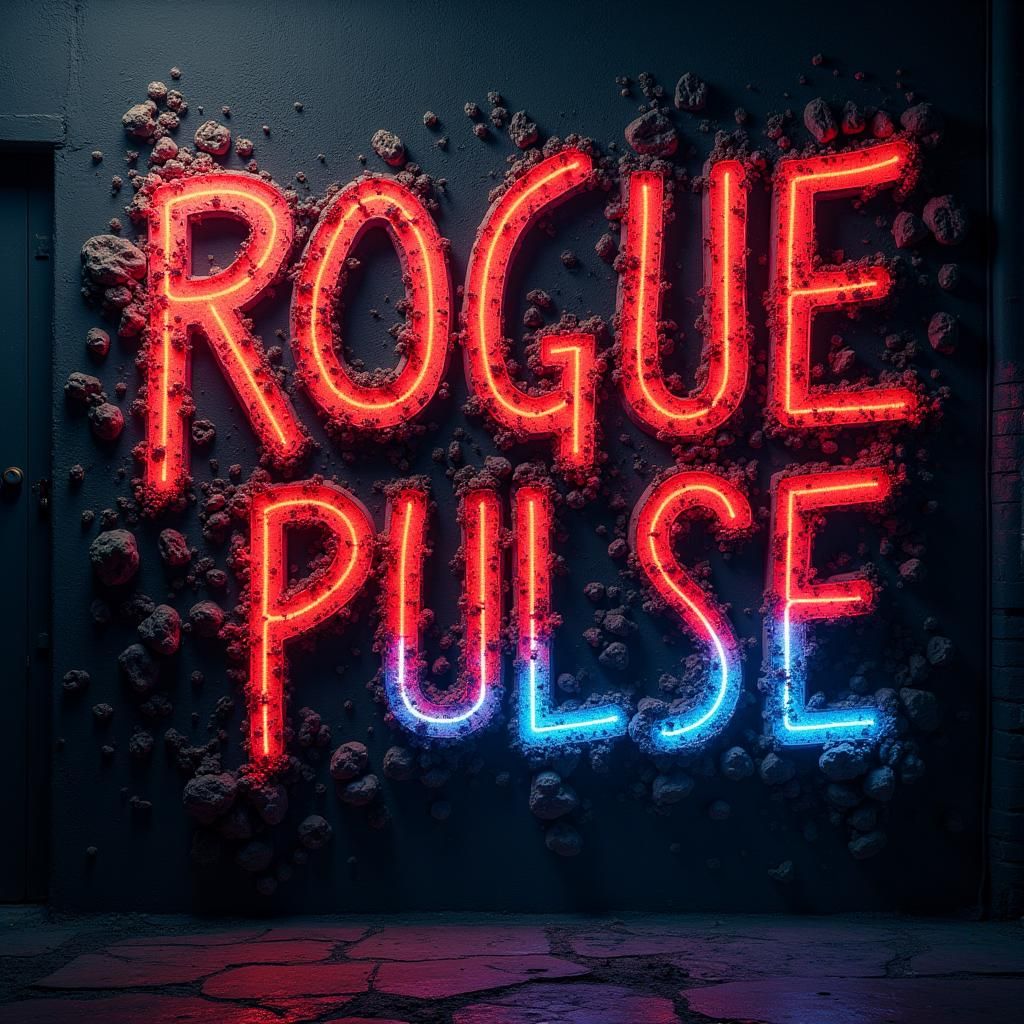 Electric Revolution: Gritty Rock Band Album Cover