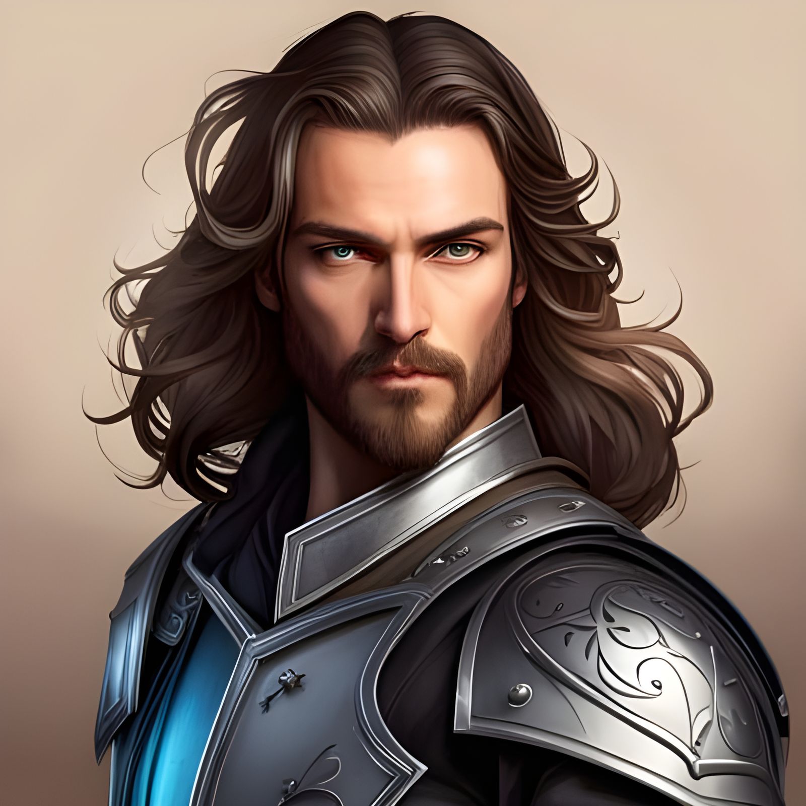 Hyperdetailed Portrait of a Medieval Knight