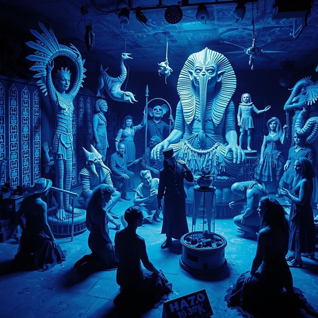 Underground Ceremony: Blacklight Pagan Ritual