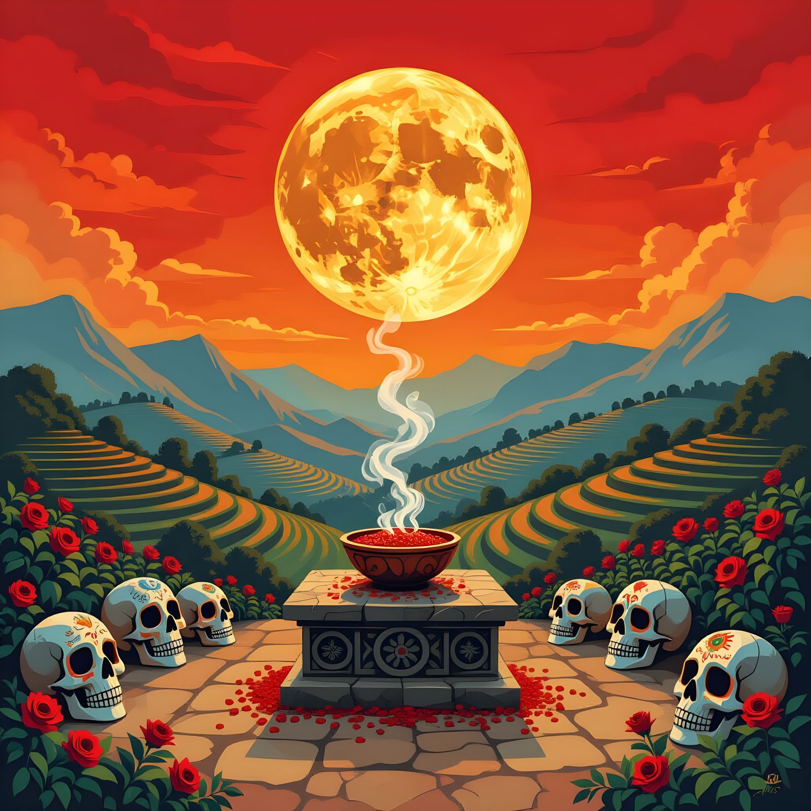 Day of the Dead Spectral Market