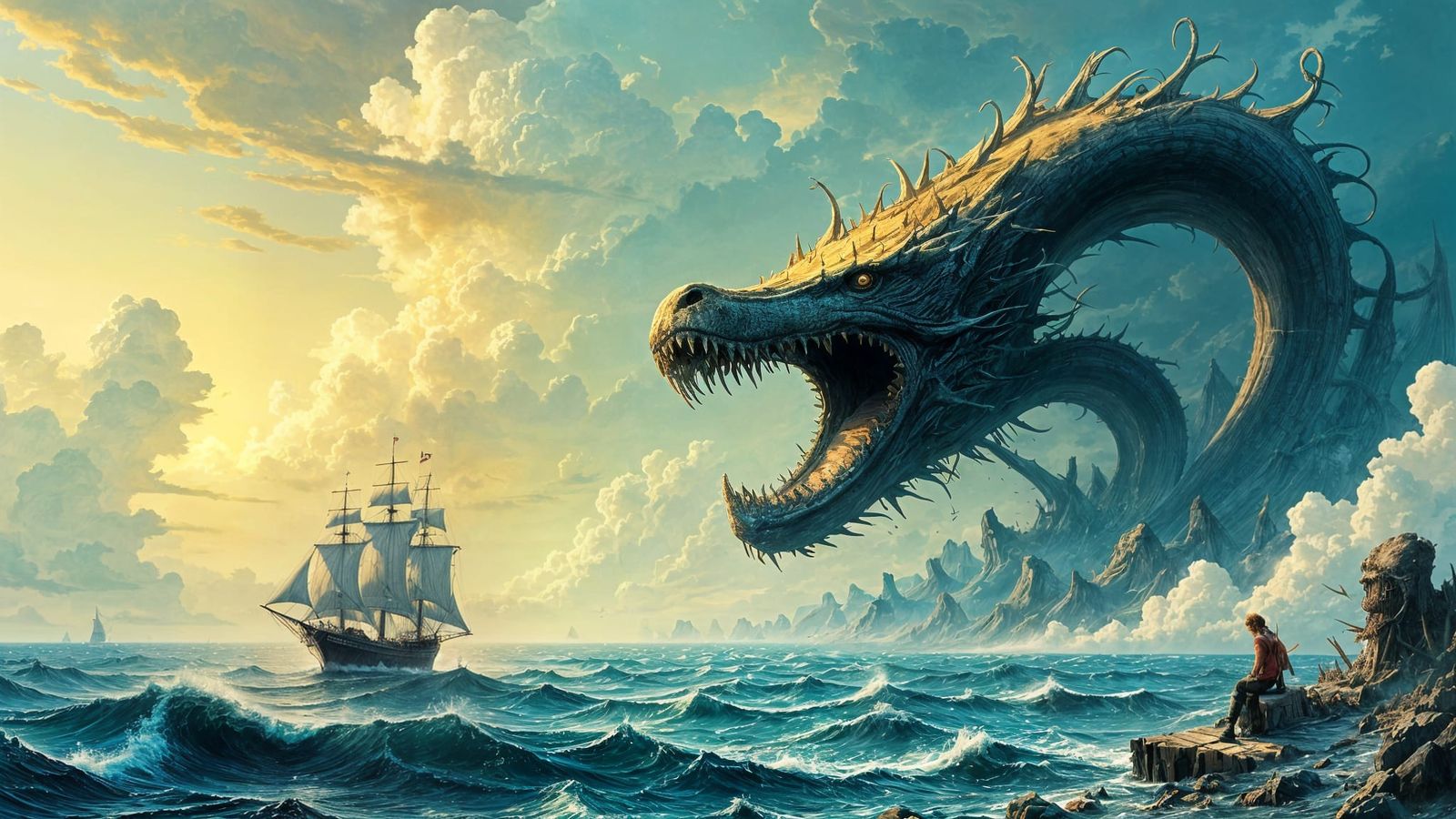 The day the Kraken came for dinner!