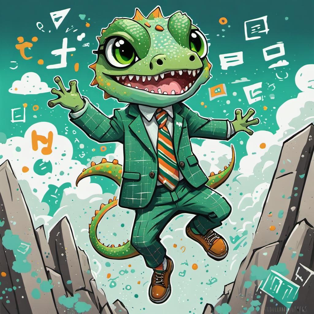 Bizzy Lizard Wizard In Quizzy Tizzy Blizzard