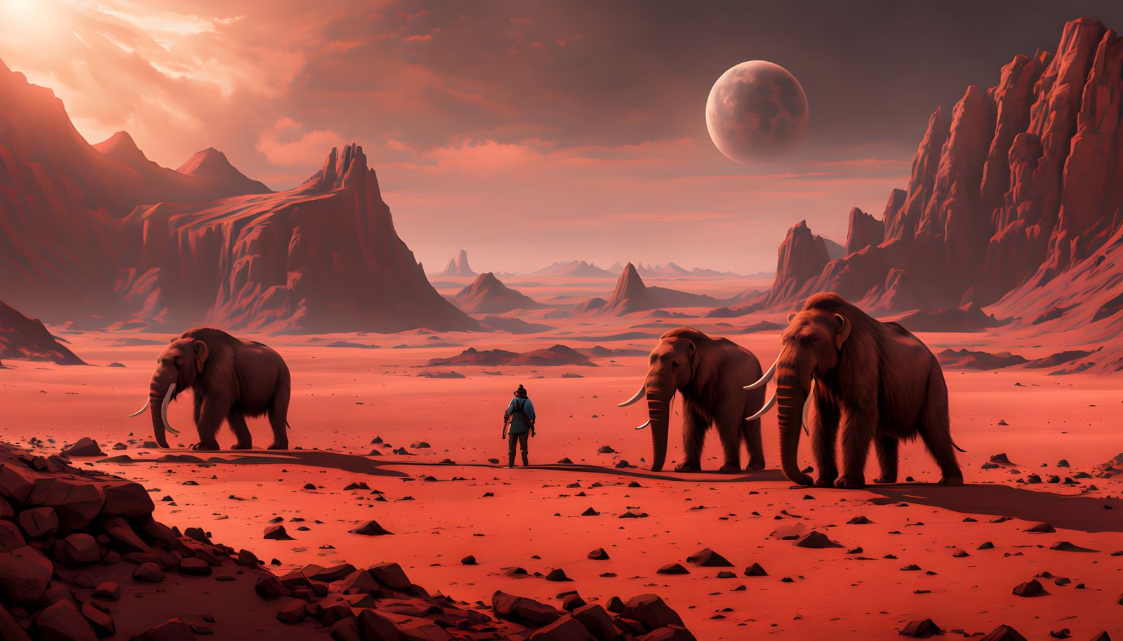 Ancient Martian Mammoths
