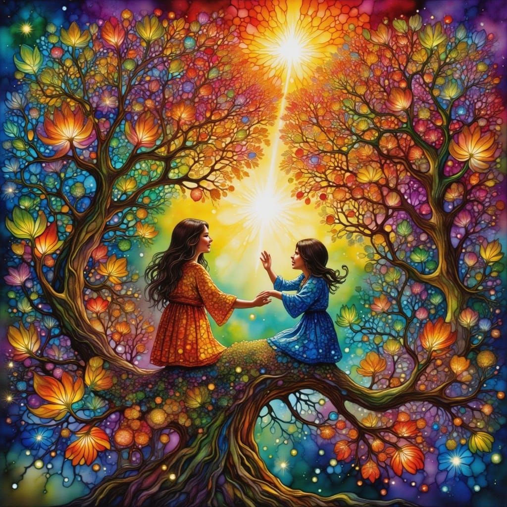 Abstract Representation of Acceptance and Kindness