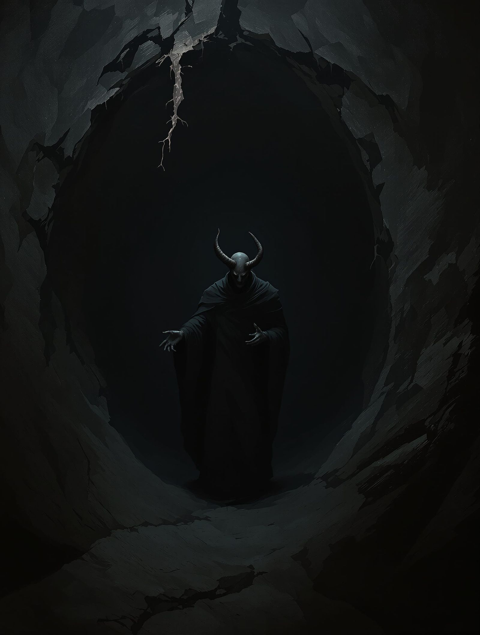 Demonic Saint Joseph in Despair Abyss