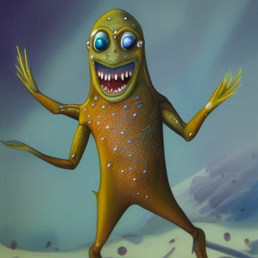 AI Generated Fishman Image