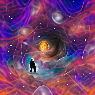 Man at the Center of the Universe: Digital Art