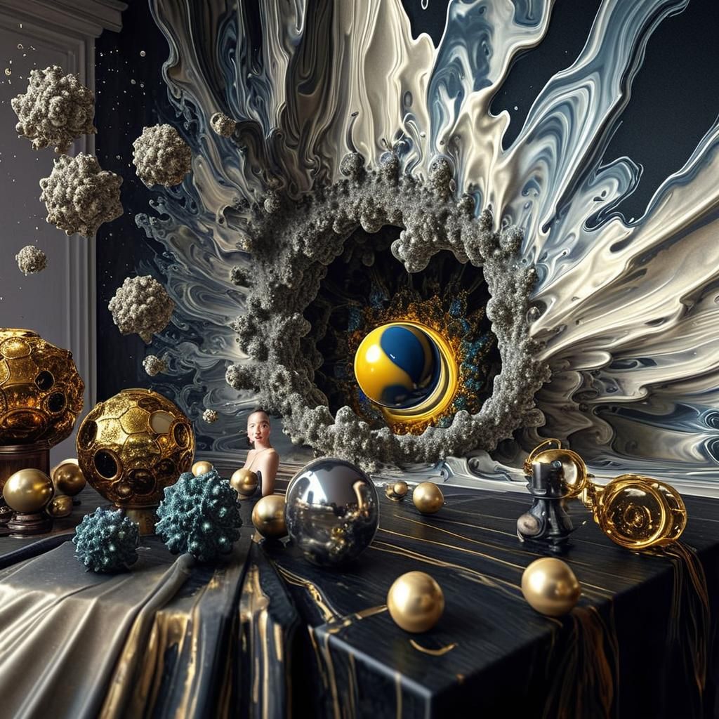 Polychromatic Geometric Abstract in 8k Resolution