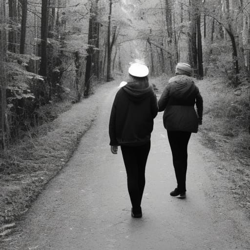 Abstract Figure Enters the Unknown